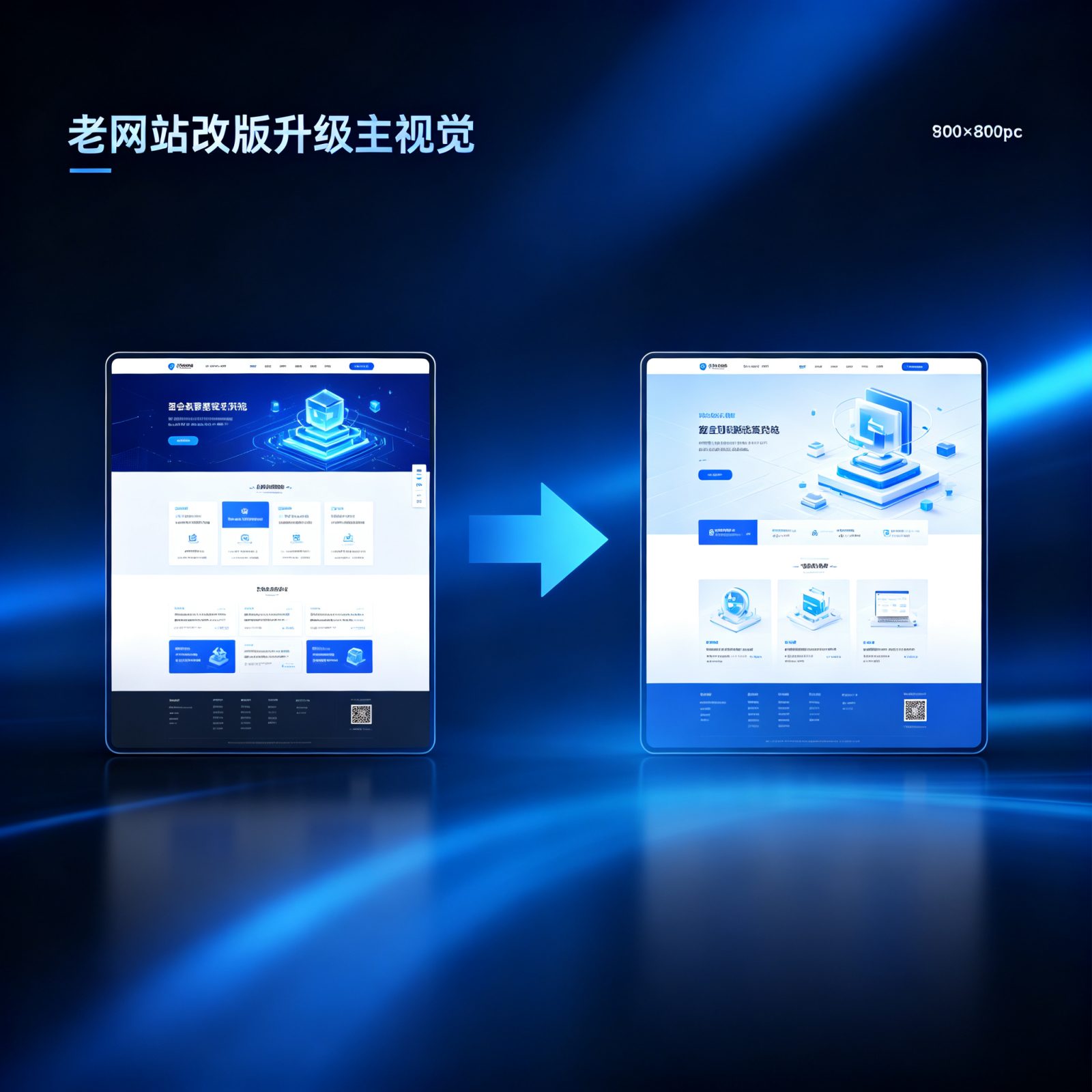 存量网站迁移与改版重构｜老工厂网站改造升级