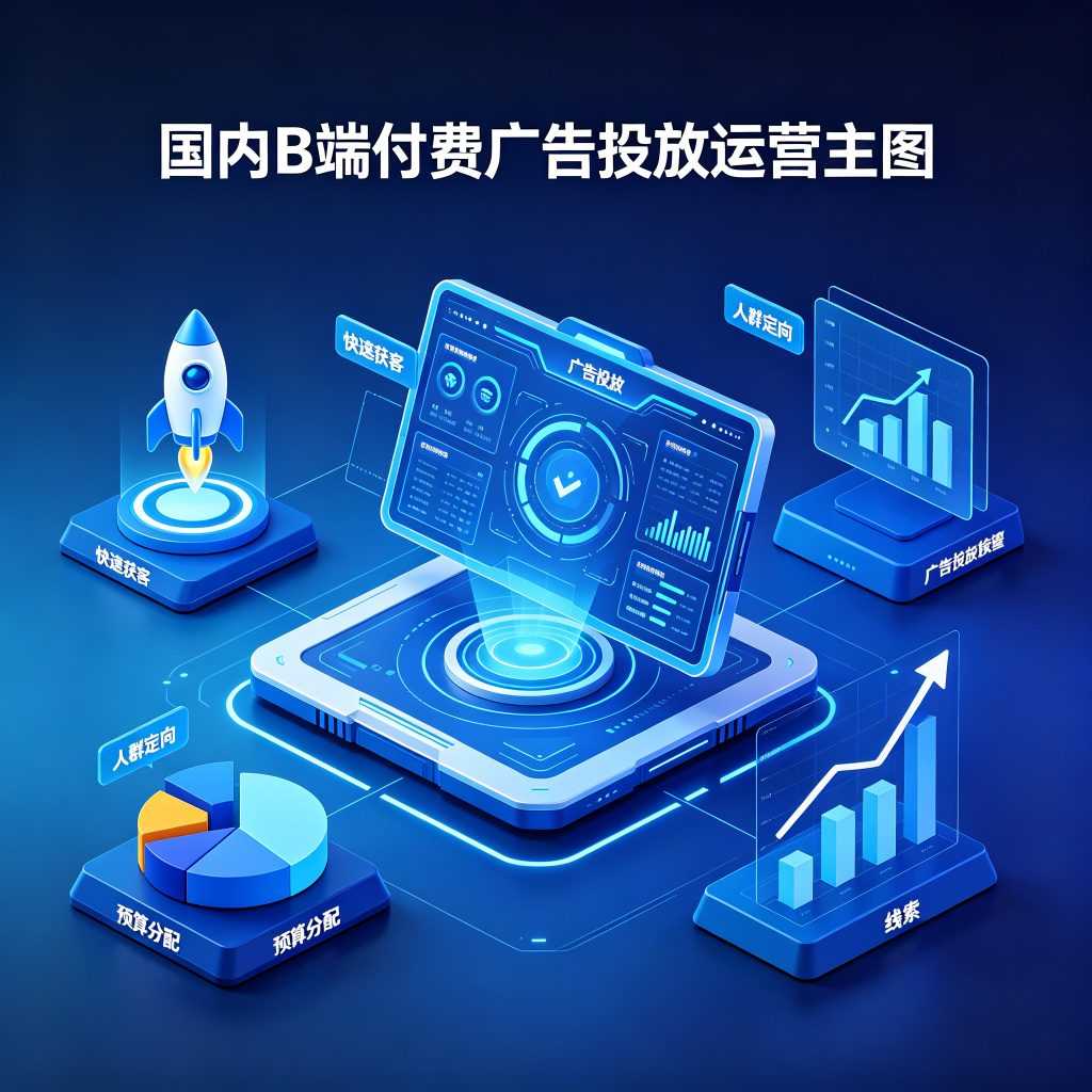 国内B端付费广告投放运营