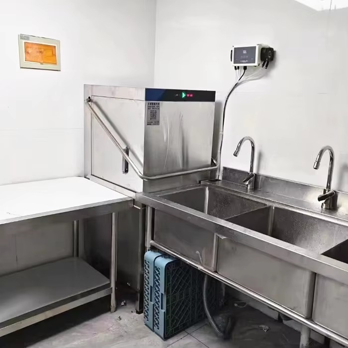 商用揭盖式洗碗机UT-601（304不锈钢） - 图片 4